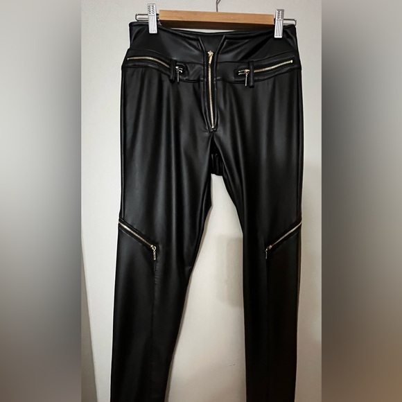 Black pants with zippers. Brand new. Great feel and look. - Picture 1 of 5